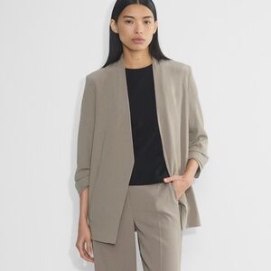 Aritzia Wilfred Power Blazer in Soft Pink